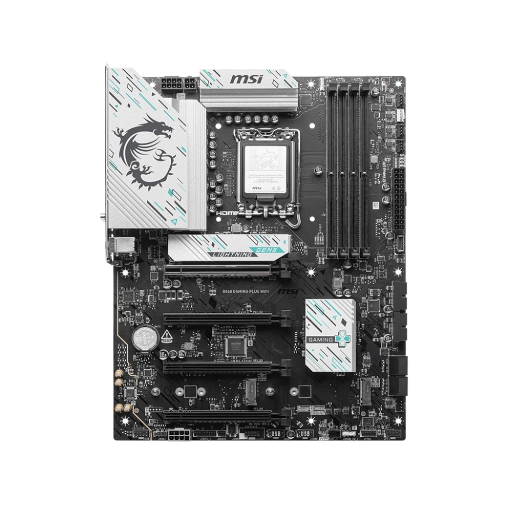 MSI MB B860 GAMING PLUS WIFI SOKET 1851 DDR5 8600MHZ(OC) 3xM.2 1x TB4 HDMI DISPLAY 5G LAN WIFI 7 ATX