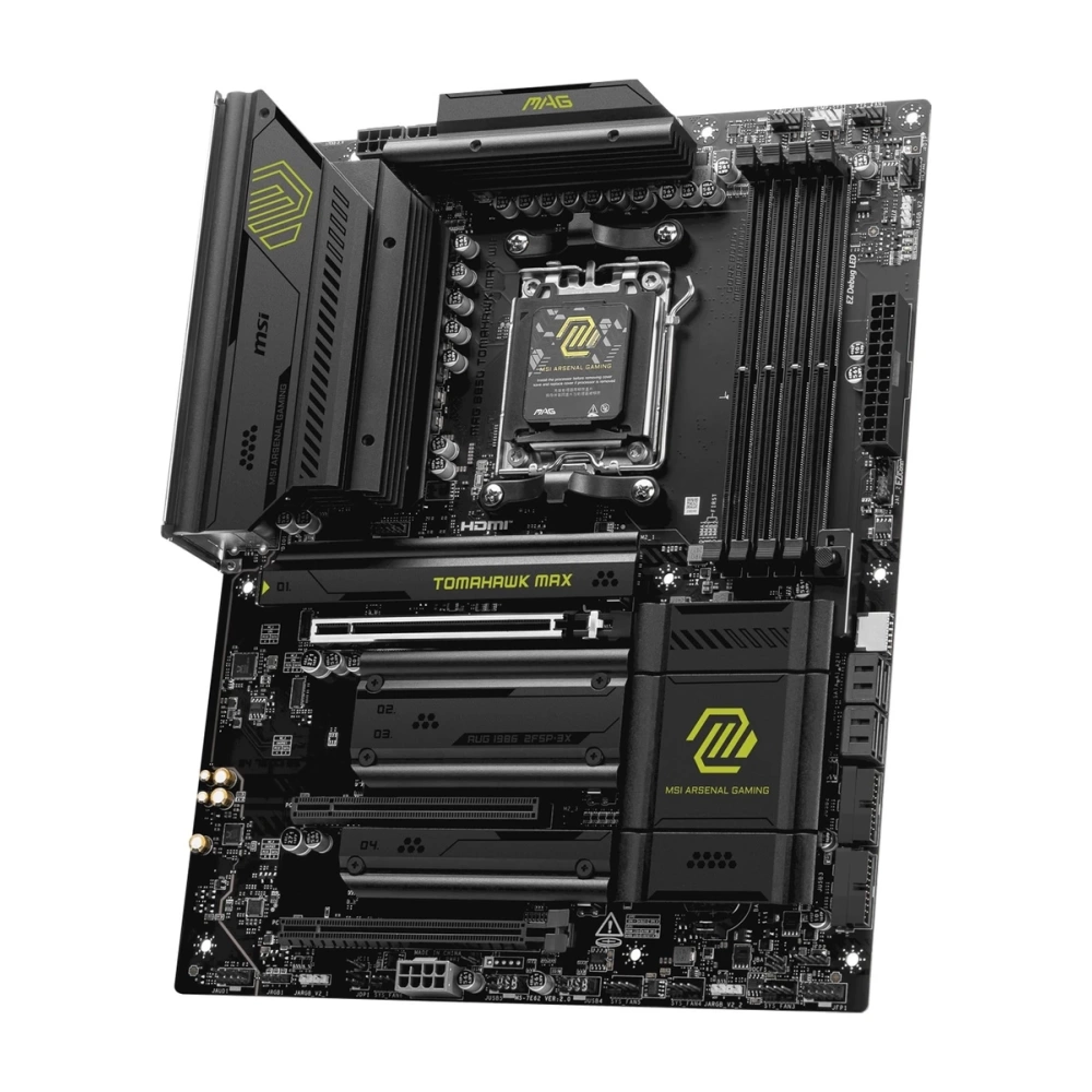 MSI MB MAG B850 TOMAHAWK MAX WIFI AM5 DDR5 8400MHZ(OC) HDMI 4x M.2 USB 10Gbs 5G LAN WI-FI 7 ATX