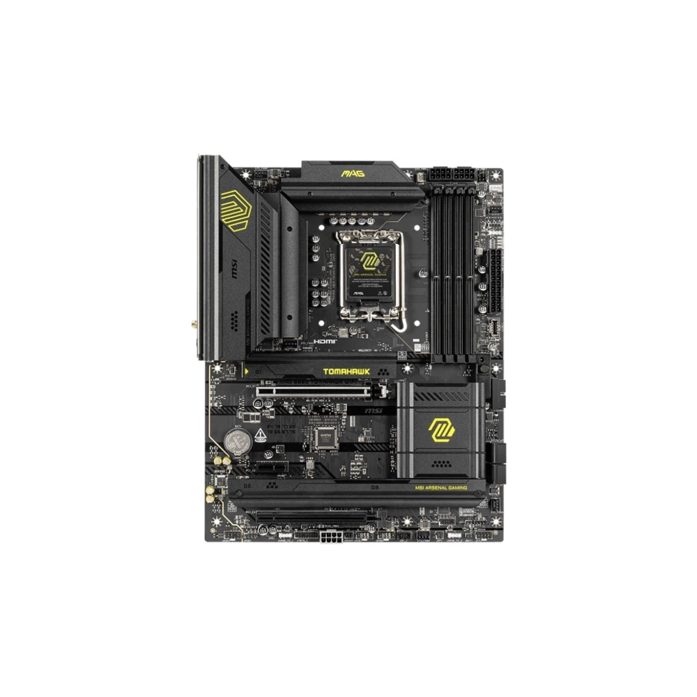MSI MB MAG B860 TOMAHAWK WIFI SOKET 1851 DDR5 9200MHZ(OC) 3xM.2 2x TB4 HDMI DISPLAY 5G LAN WIFI 7 ATX
