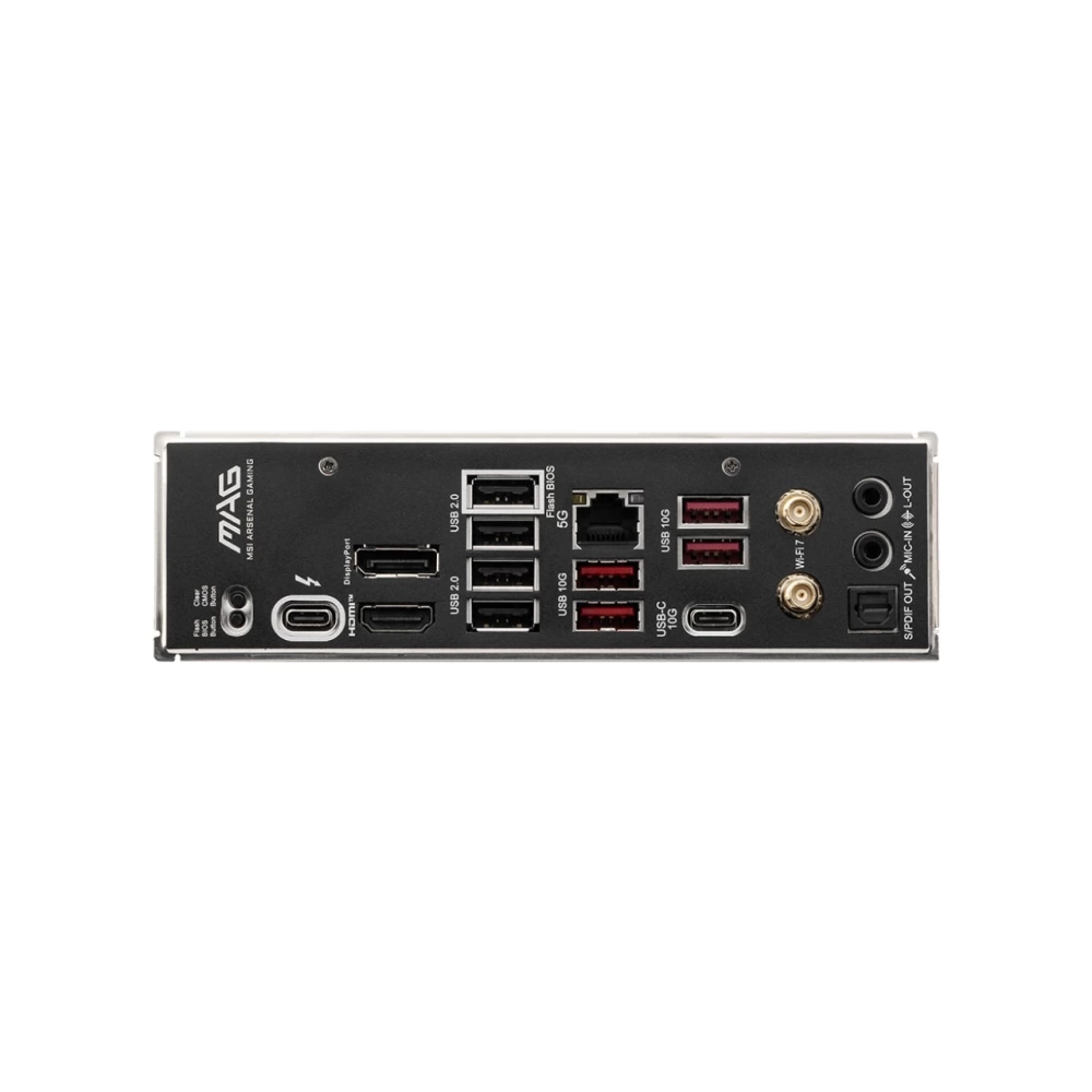 MSI MB MAG B860 TOMAHAWK WIFI SOKET 1851 DDR5 9200MHZ(OC) 3xM.2 2x TB4 HDMI DISPLAY 5G LAN WIFI 7 ATX
