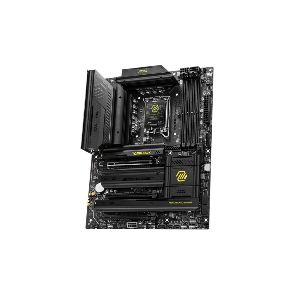 MSI MB MAG Z890 TOMAHAWK WIFI SOKET 1851 DDR5 9200MHZ(OC) USB 20Gbps 4xM.2 2xTB4 HDMI DISPLAY 5G LAN WIFI 7 ATX
