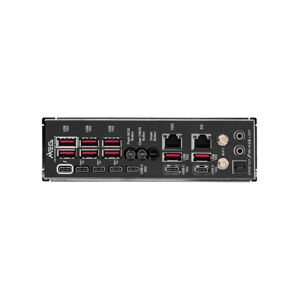 MSI MB MEG Z890 GODLIKE SOKET 1851 DDR5 9200MHZ(OC) USB 20Gbps 8xM.2  2xTB4  1 x 10GB  1x 5GB LAN WIFI7  ATX