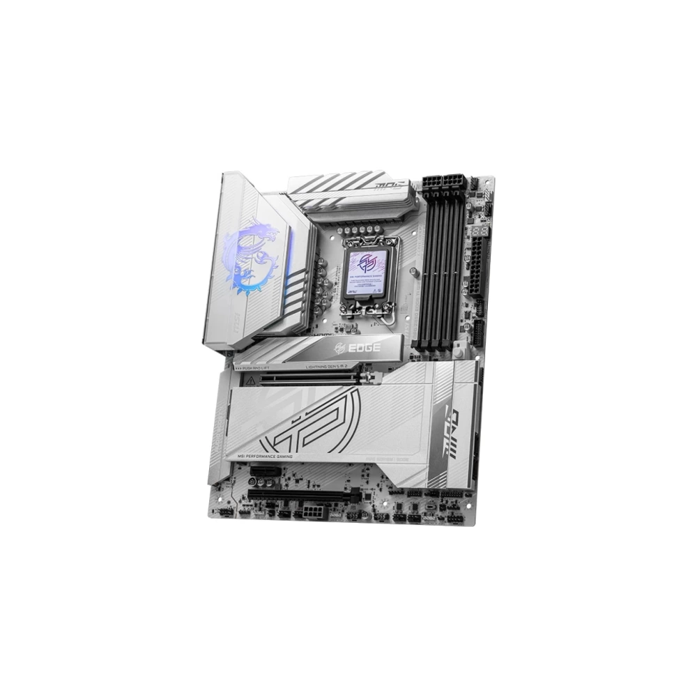 MSI MB MPG Z890 EDGE TI WIFI SOKET 1851 DDR5 9200MHZ(OC) USB 20Gbps 5xM.2 2xTB4 HDMI DISPLAY 5G LAN WIFI 7 ATX