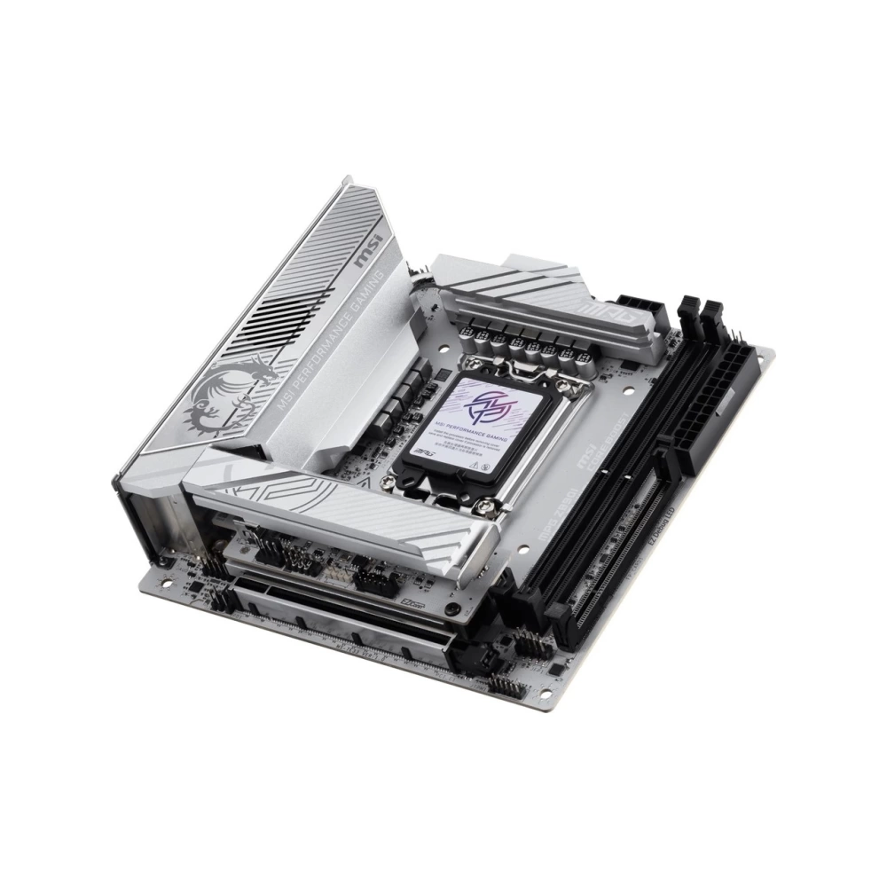 MSI MB MPG Z890I EDGE TI WIFI SOKET 1851 DDR5 8600MHZ(OC) USB 20Gbps 4xM.2 2xTB4 HDMI 2x DP 5G LAN WIFI 7 mini ITX