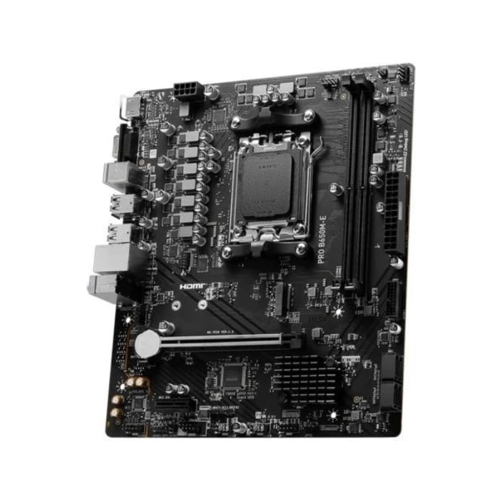 MSI MB PRO B650M-E AM5 DDR5 6800MHZ(OC) HDMI VGA M.2 USB3.2 2.5G LAN mATX