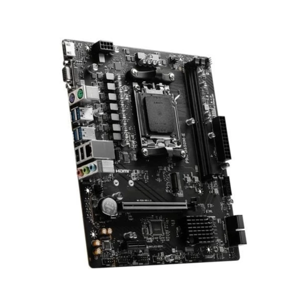 MSI MB PRO B650M-E AM5 DDR5 6800MHZ(OC) HDMI VGA M.2 USB3.2 2.5G LAN mATX