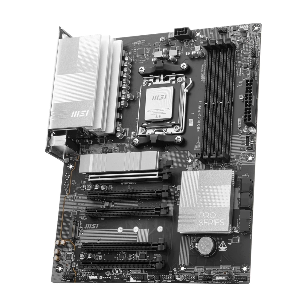 MSI MB PRO B840-P WIFI AM5 DDR5 8000MHZ(OC) HDMI 2x M.2 USB 10Gbs 2.5G LAN WI-FI 7 ATX