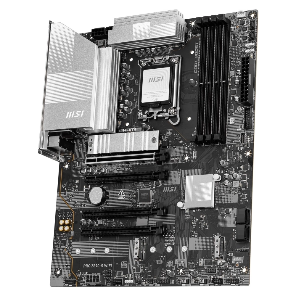 MSI MB PRO Z890-S WIFI PZ SOKET 1851 DDR5 8800MHZ(OC) USB 20Gbps 3xM.2 1xTB4 HDMI DISPLAY 2.5G LAN WIFI7 ATX