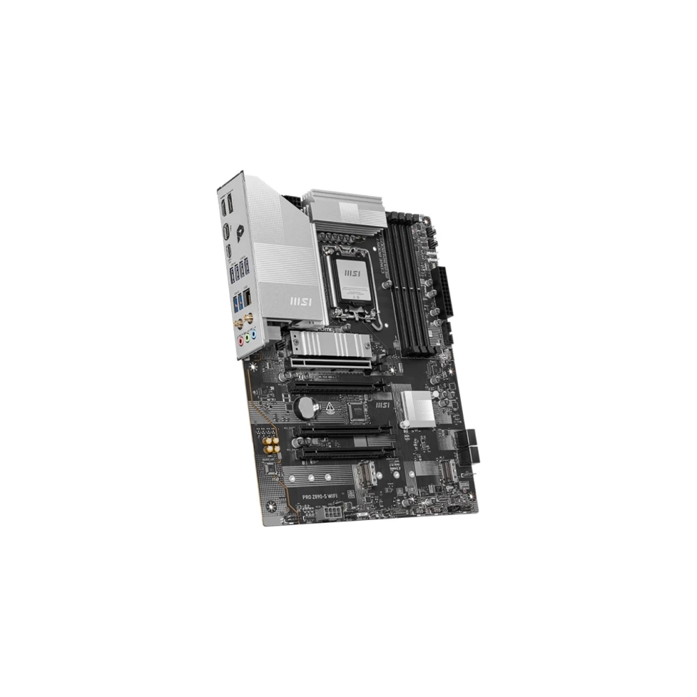 MSI MB PRO Z890-S WIFI SOKET 1851 DDR5 8600MHZ(OC) USB 20Gbps3xM.2 2xTB4 HDMI DISPLAY 2.5G LAN WIFI7 ATX