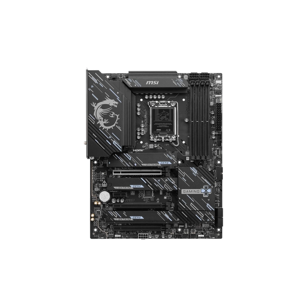 MSI MB Z890 GAMING PLUS WIFI SOKET 1851 DDR5 9200MHZ(OC) USB 20Gbps 4xM.2 1xTB4 HDMI DISPLAY 5G LAN WIFI 7 ATX