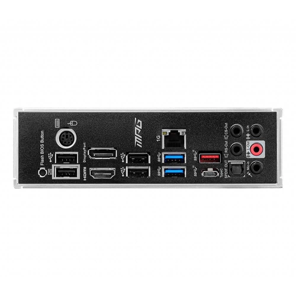 MSI MPG B550 GAMING PLUS AM4 DDR4 4400(OC) HDMI DP M.2 USB3.2 RGB ATX