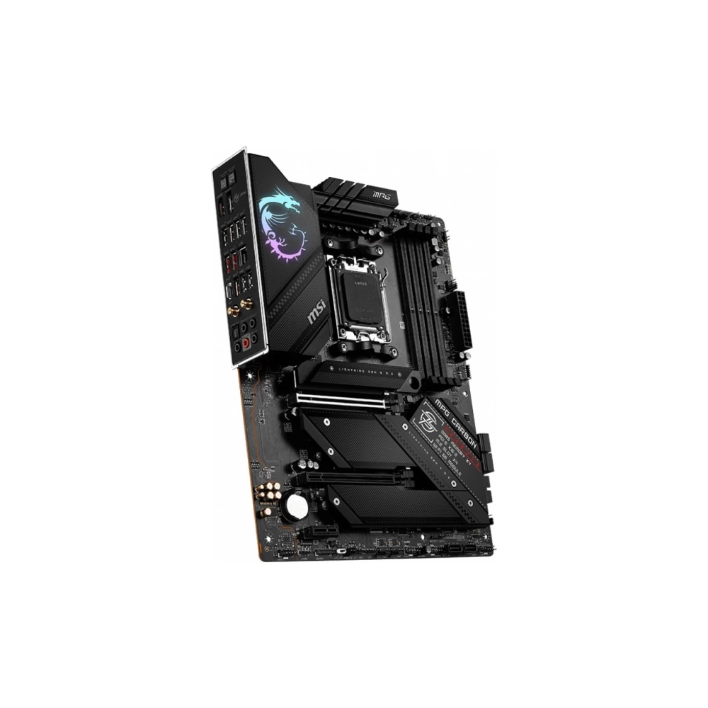 MSI MPG B650 CARBON WIFI AM5 DDR5 6600MHZ(OC) HDMI DP M.2 USB3.2 2.5G LAN WIFI 6E ATX