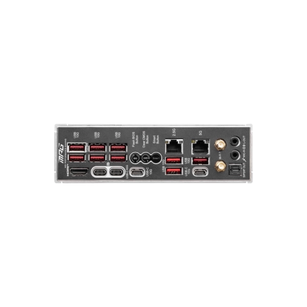 MSI MPG X870E CARBON WIFI AM5 DDR5 8400MHZ(OC) USB4 4x M.2 HDMI 5G LAN 2.5G LAN WIFI 7 RGB ATX