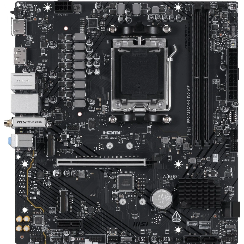 MSI PRO A620AM-G EVO WIFI GAMING ANAKART