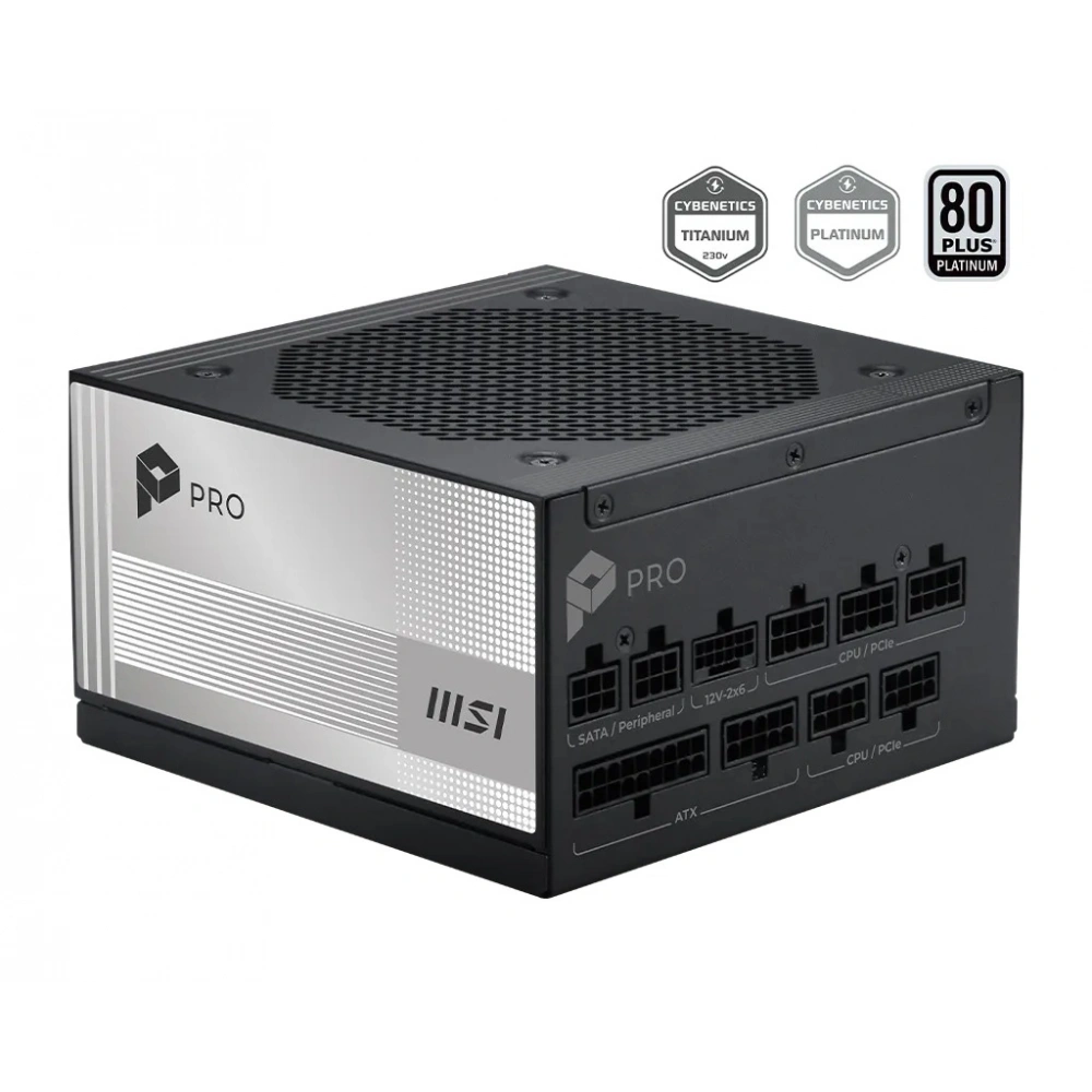 MSI PRO A850PL PCIE5 850W 80+ PLATINUM PSU