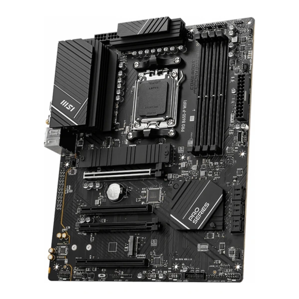 MSI PRO B650-P WIFI AM5 DDR5 6400MHZ(OC) HDMI DP M.2 USB3.2 2.5G LAN WIFI 6E ATX