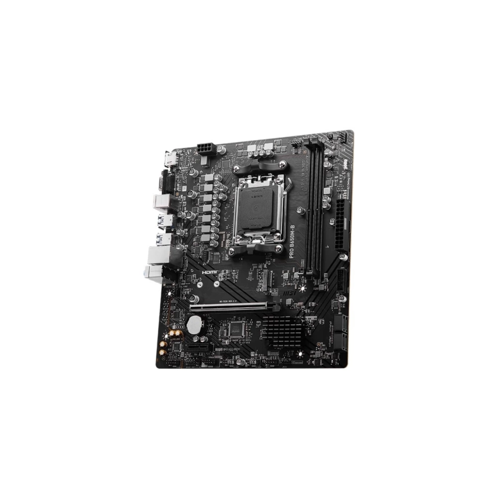 MSI PRO B650M-B AM5 DDR5 6800MHZ(OC) HDMI VGA M.2 USB3.2 2.5G LAN mATX