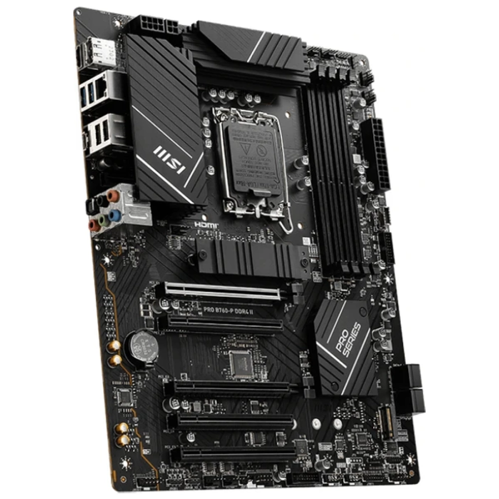 MSI PRO B760-P WIFI DDR4 SOKET 1700 DDR4 5333(OC) PCI-E M.2 USB3.2 HDMIDP 1X 2.5G LAN WI-FI 6E ATX