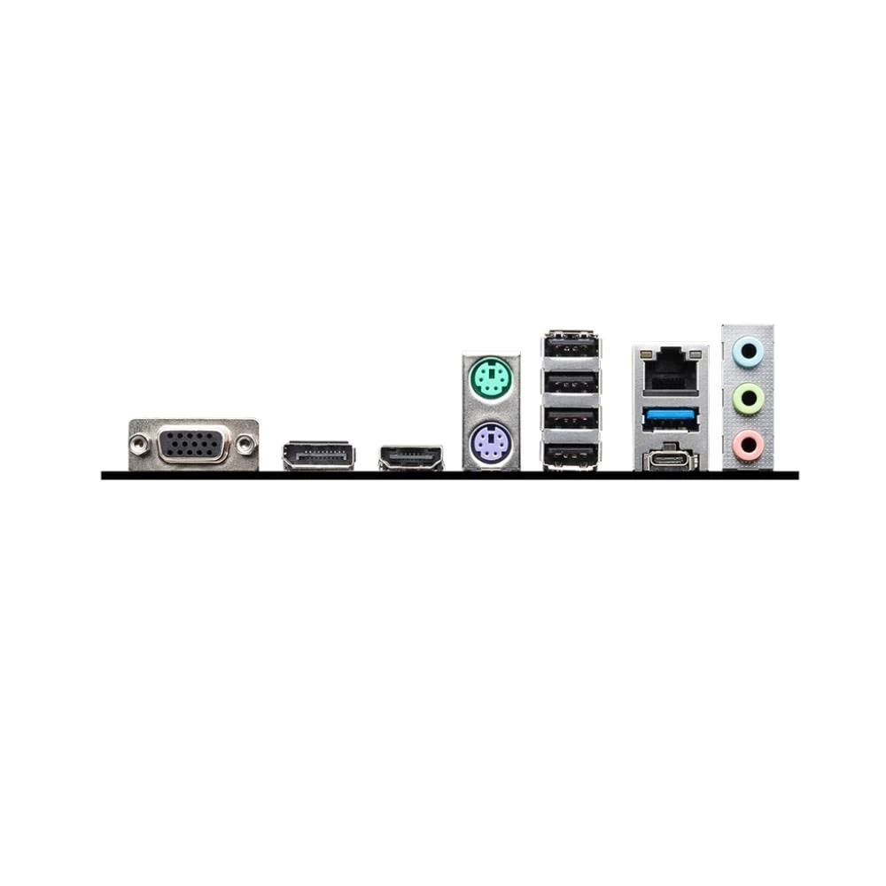 Msı Pro B760M-P Soket 1700 Ddr5 6800(Oc) Pcı-E M.2 Usb3.2 Hdmıdpvga 1X 1G Lan Matx