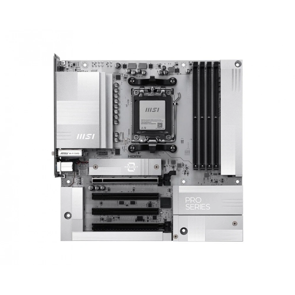MSI PRO B850M-A WIFI PZ DDR5 ANAKART 8200MHz(OC)
