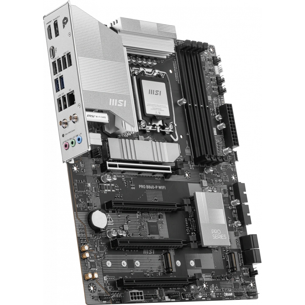 MSI PRO B860-P WIFI SOKET 1851 DDR5 8600MHZ(OC) 3xM.2 1x TB4 HDMI DISPLAY 5G LAN WIFI 7 ATX