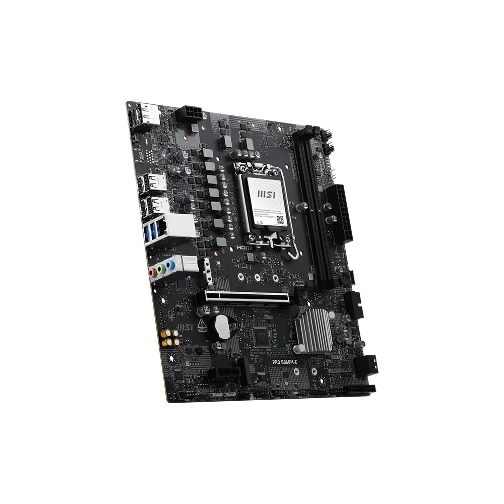 MSI PRO B860M-E DDR5 6400MHz(OC) 1851P mATX