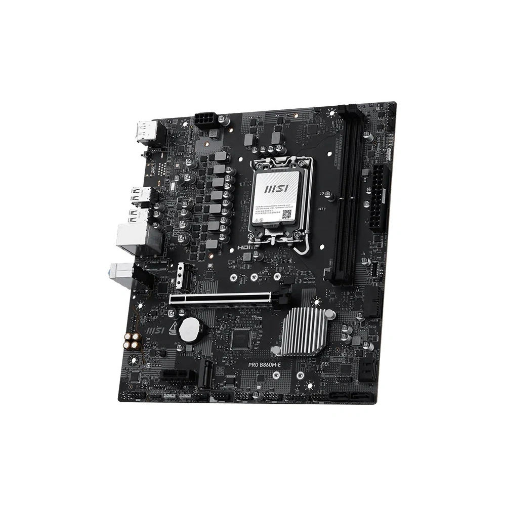 MSI PRO B860M-E DDR5 6400MHz(OC) 1851P mATX