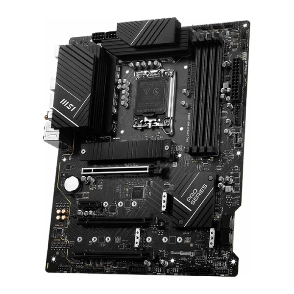 MSI PRO Z790-P WIFI DDR4 SOKET 1700 DDR4 5333MHZ(OC) PCI-E GEN5 M.2 USB3.2 DP HDMI 1X2.5G LAN  WI-FI 6E ATX