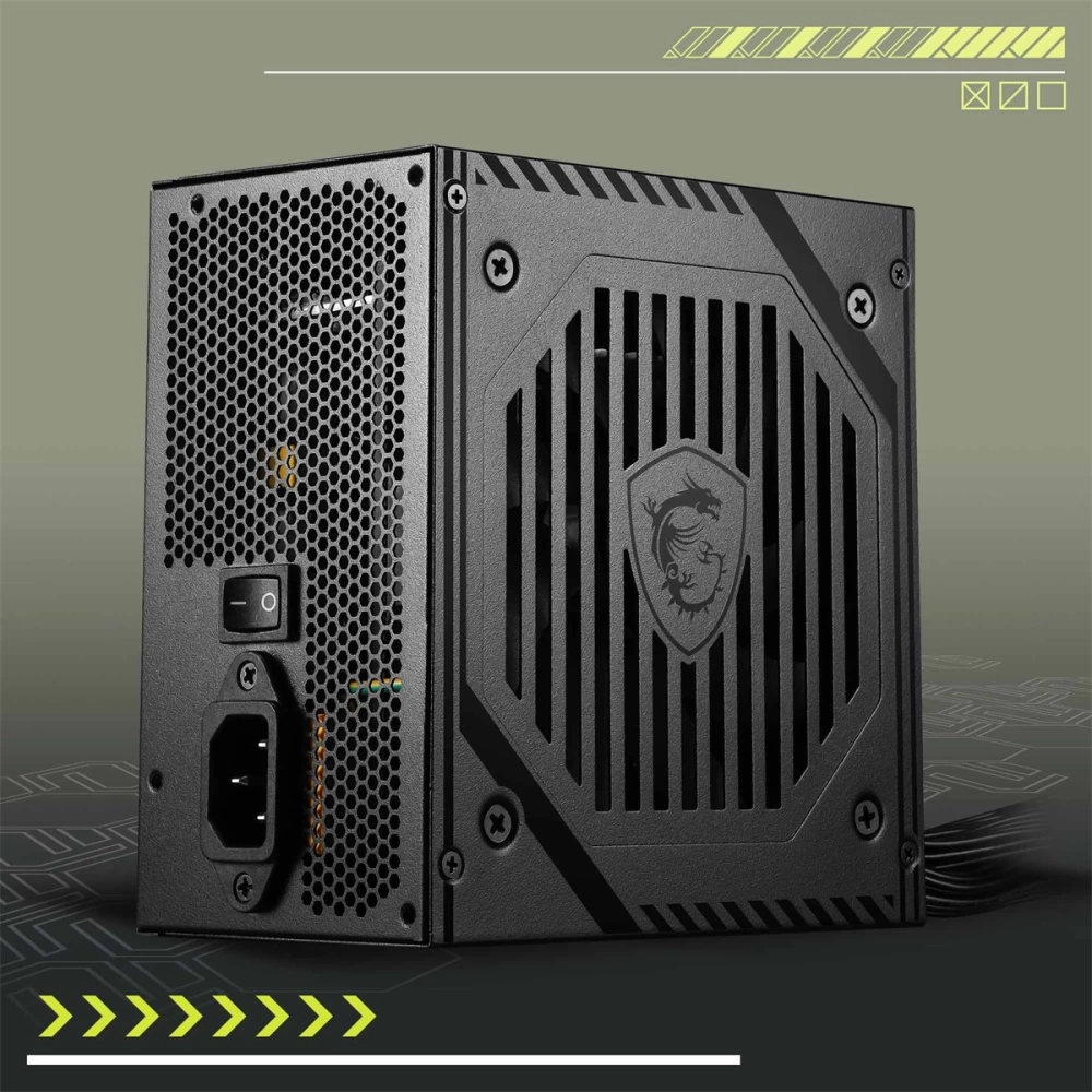 MSI PSU MAG A650BNL 650W 80+ BRONZE POWER SUPPLY