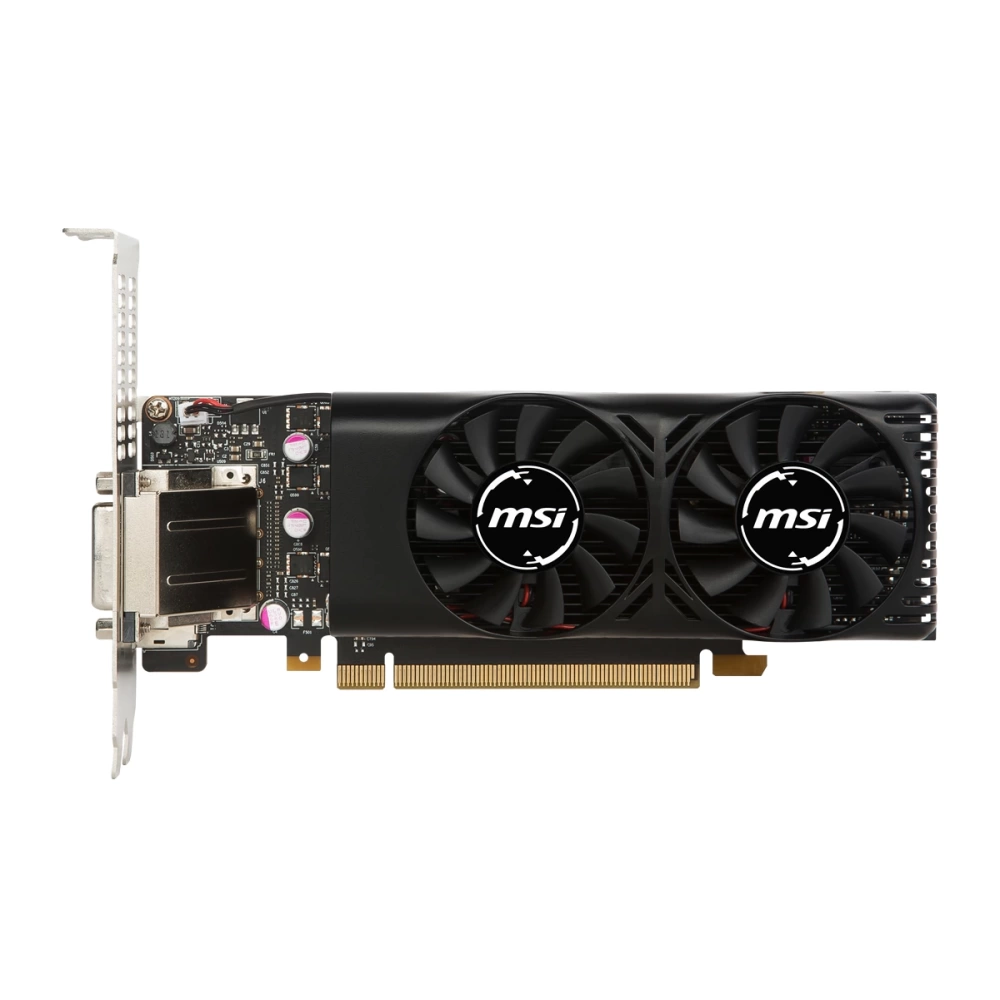 MSI VGA GEFORCE GTX 1050 TI 4GT LP GTX1050TI 4GB GDDR5 128B DX12 PCIE 3.0 X16 (1XDVI 1XHDMI 1XDP)