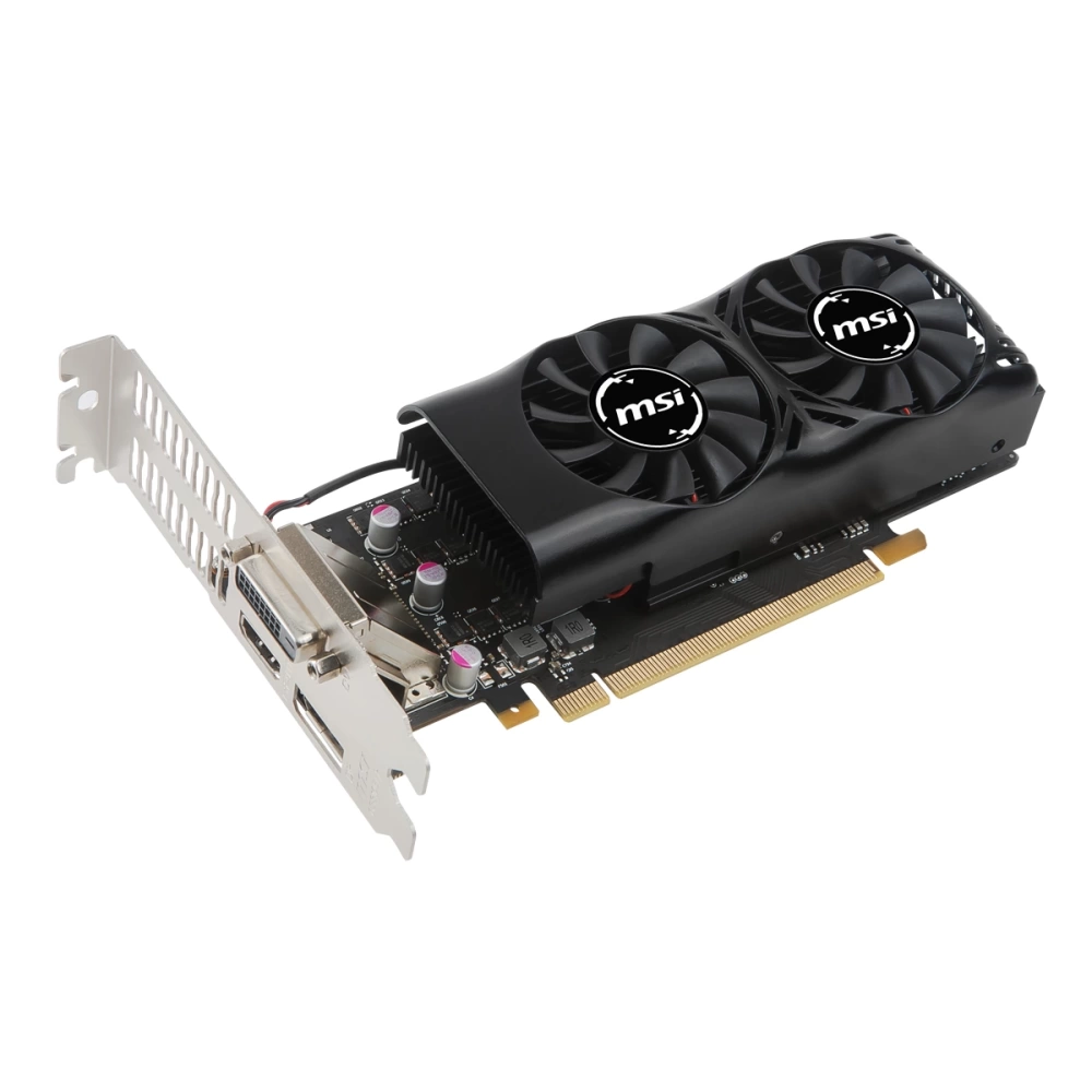 MSI VGA GEFORCE GTX 1050 TI 4GT LP GTX1050TI 4GB GDDR5 128B DX12 PCIE 3.0 X16 (1XDVI 1XHDMI 1XDP)