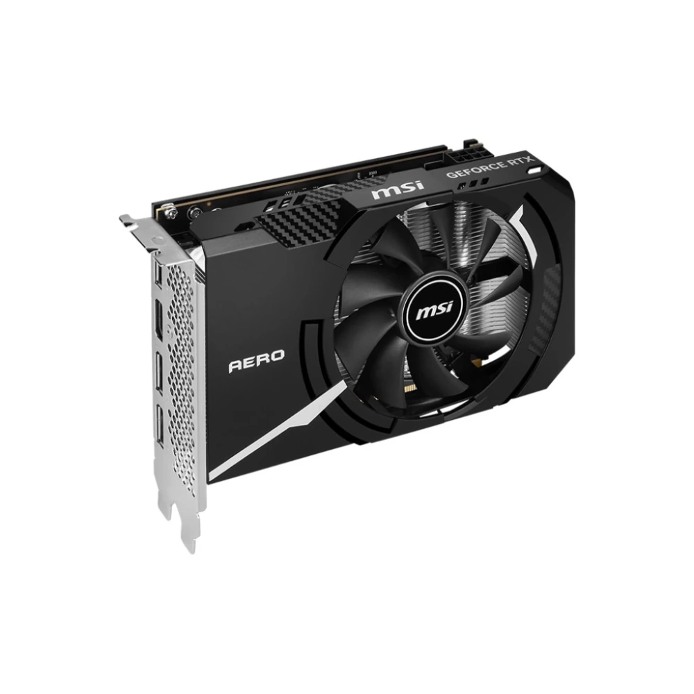 MSI VGA GEFORCE RTX 4060 AERO ITX 8G OC RTX4060 8GB GDDR6 128B DX12 PCIE 4.0 X8 (3XDP 1XHDMI)