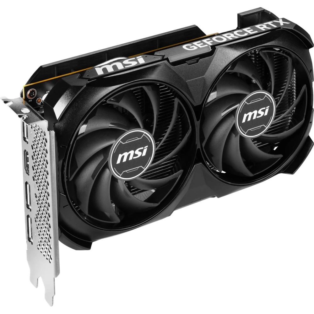 MSI VGA GEFORCE RTX 4060 VENTUS 2X BLACK 8G OC RTX4060 8GB GDDR6 128B DX12 PCIE 4.0 X8 (3XDP 1XHDMI)
