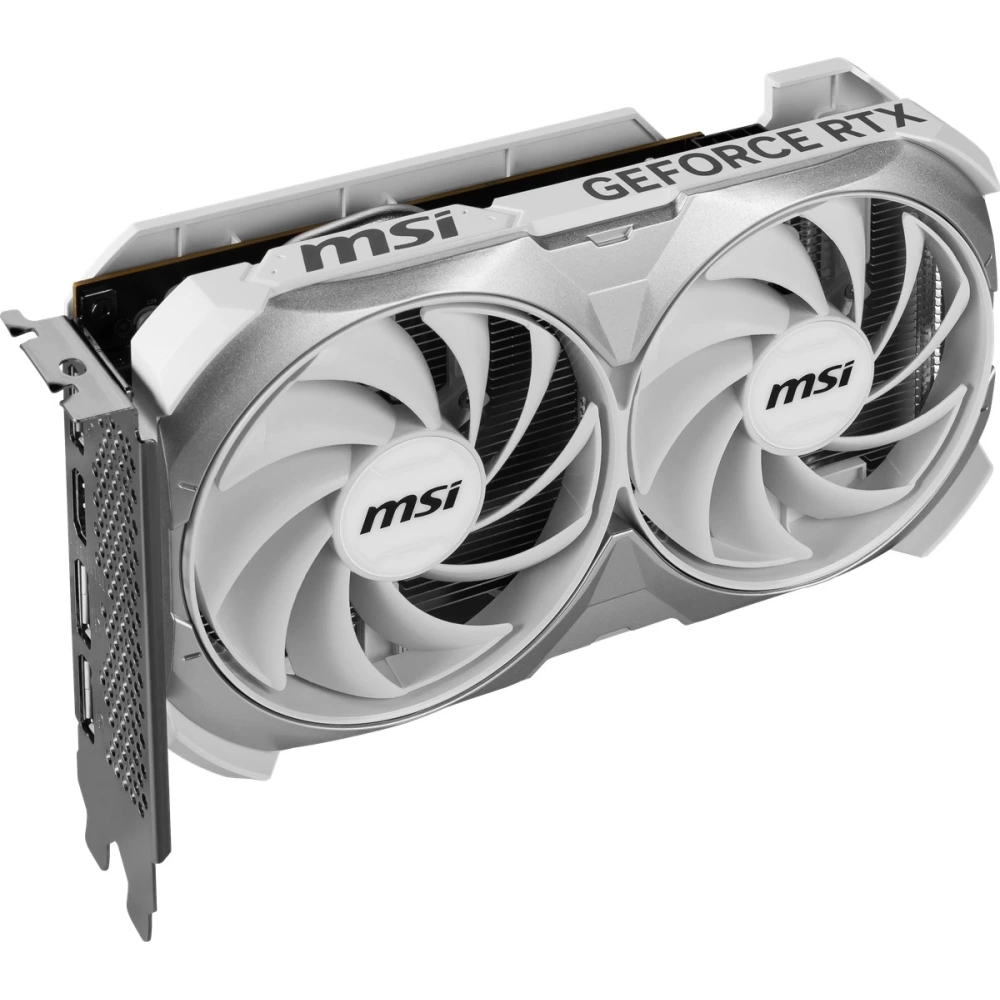 MSI VGA GEFORCE RTX 4060 VENTUS 2X WHITE 8G OC RTX4060 8GB GDDR6 128B DX12 PCIE 4.0 X8 (3XDP 1XHDMI)