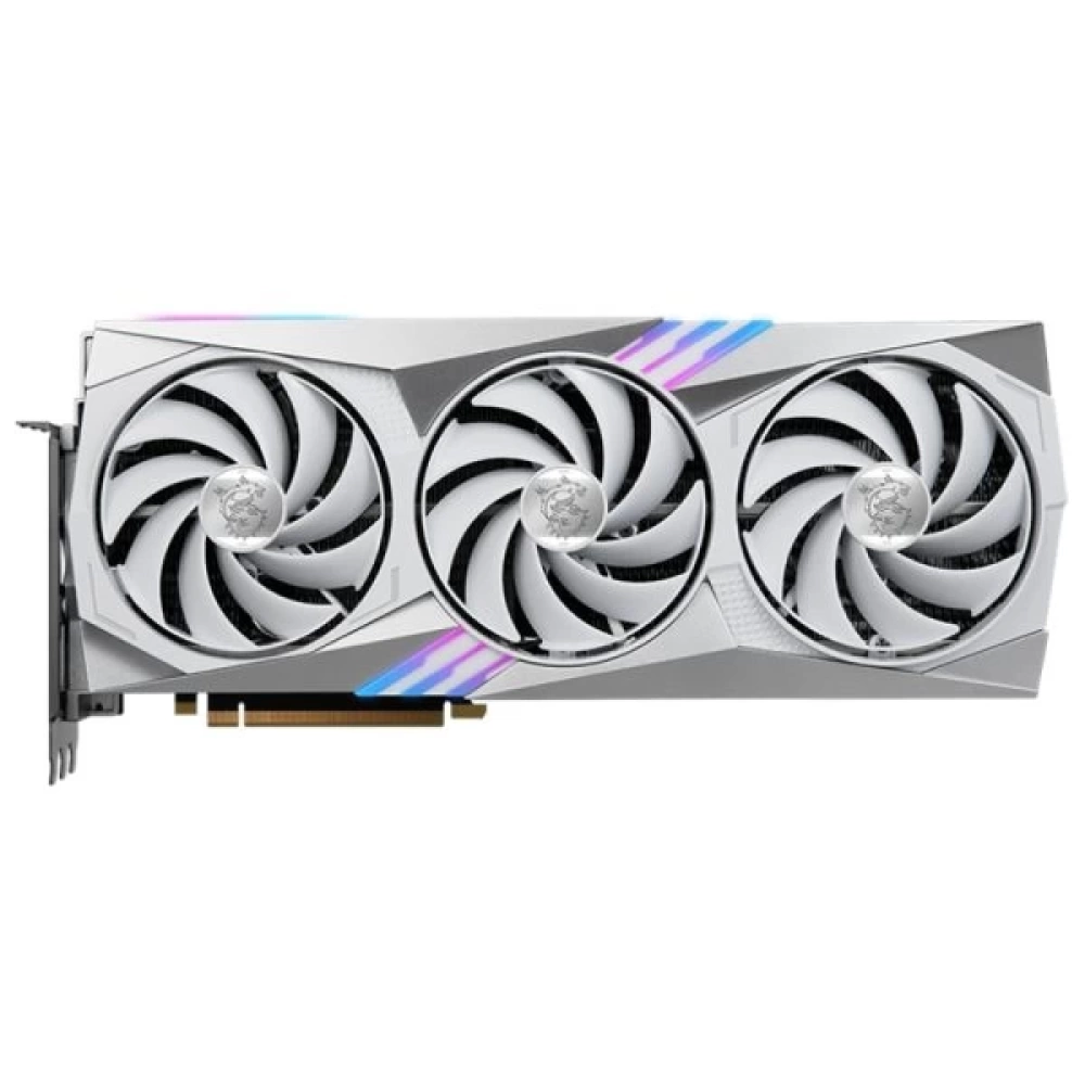 MSI VGA GEFORCE RTX 4070 TI GAMING TRIO WHITE RTX4070 TI 12GB GDDR6X 192B DX12 PCIE 4.0 X16 (3XDP 1XHDMI)