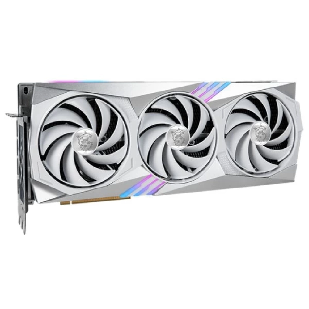 MSI VGA GEFORCE RTX 4070 TI GAMING TRIO WHITE RTX4070 TI 12GB GDDR6X 192B DX12 PCIE 4.0 X16 (3XDP 1XHDMI)