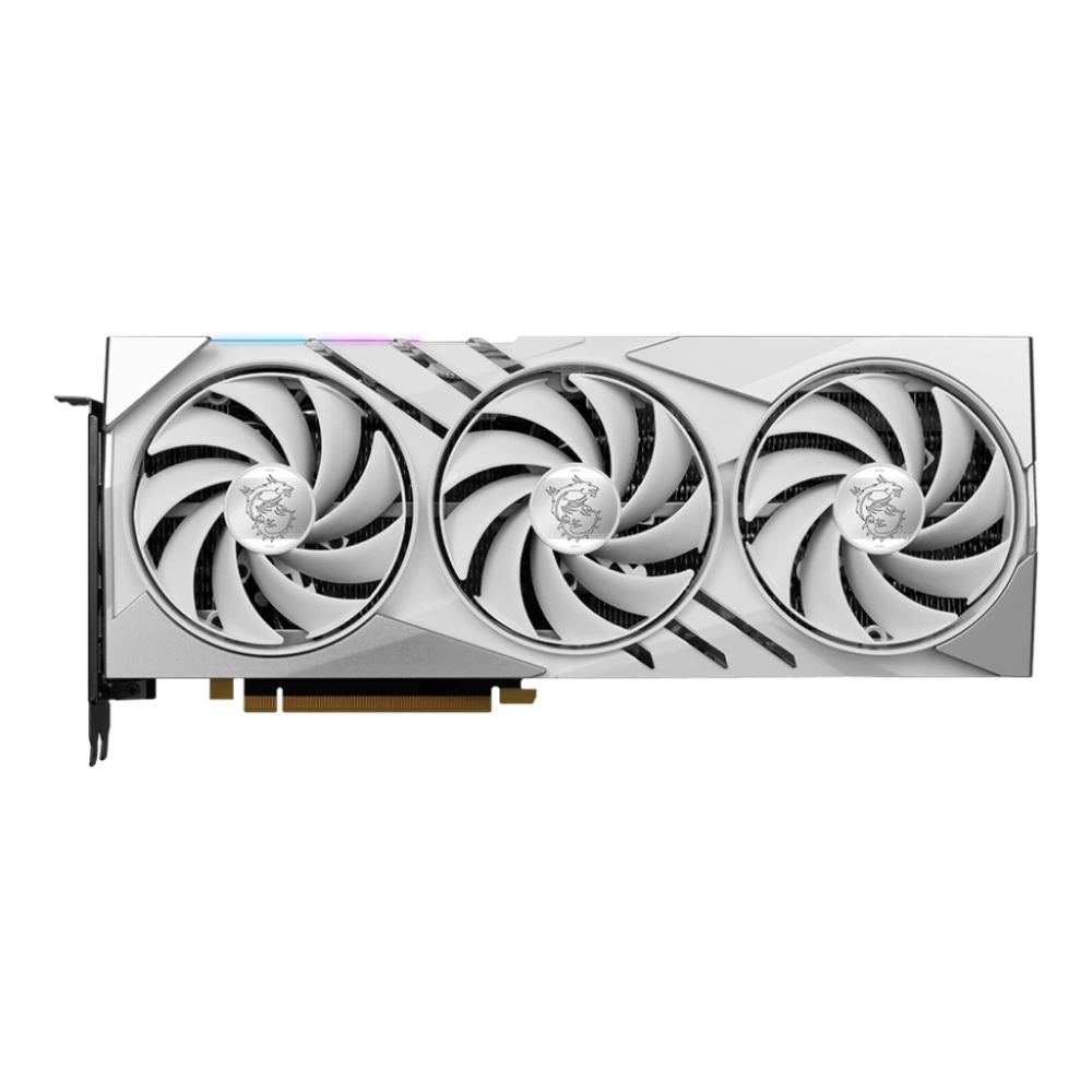 MSI VGA GEFORCE RTX 4070 TI SUPER 16G GAMING X SLIM WHITE RTX4070TIS 16GB GDDR6X 256B DX12 PCIE 4.0 X16 (3XDP 1XHDMI)