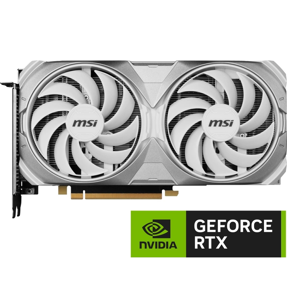 MSI VGA GEFORCE RTX 4070 VENTUS 2X WHITE 12G OC RTX4070 12GB GDDR6X 192B DX12 PCIE 4.0 X16 (3XDP 1XHDMI)