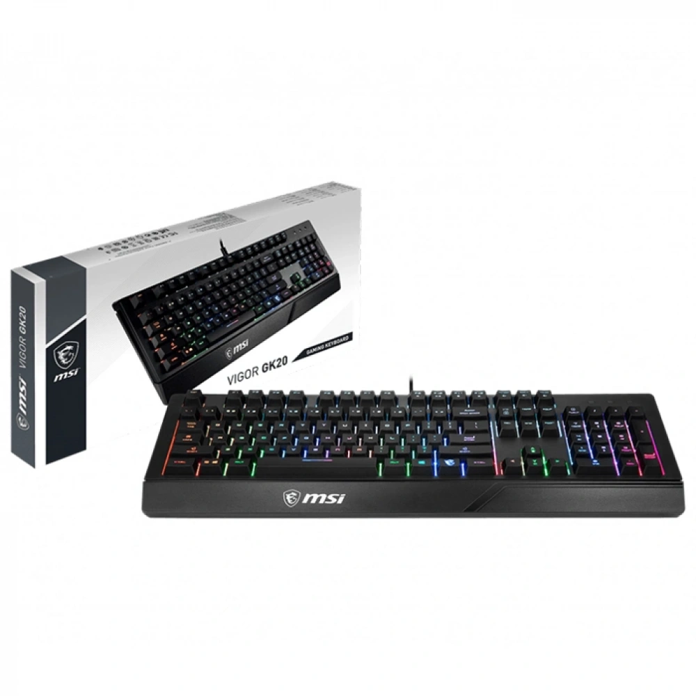 MSI VIGOR GK20 MEKANIK HISLI RGB TURKCE GAM KLAVYE