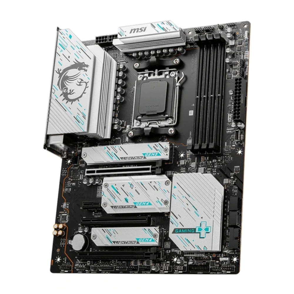 MSI X670E GAMING PLUS WIFI AM5 DDR5 7800MHZ(OC) 4X M.2 USB 3.2 HDMI DP 2.5G LAN AMD WIFI 6E ATX
