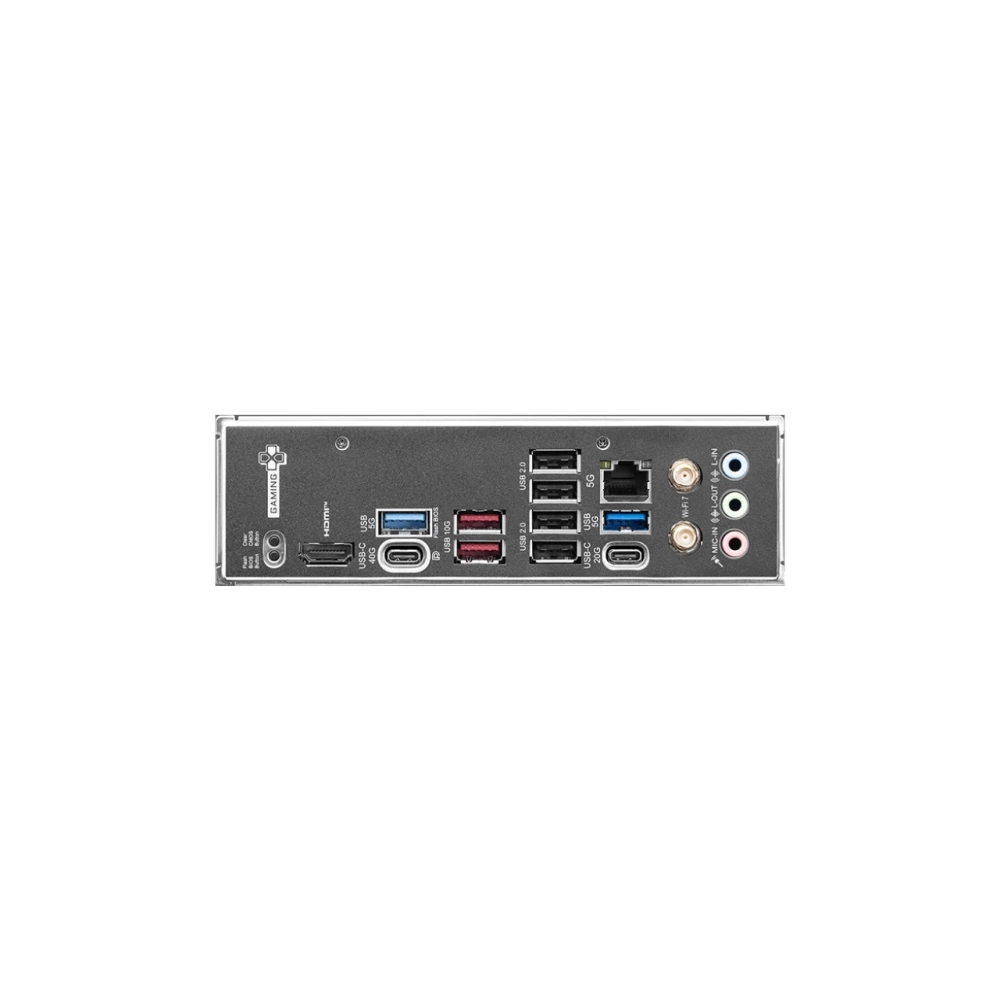 MSI X870 GAMING PLUS WIFI AM5 DDR5 8200MHZ(OC) 3x M.2 USB4 HDMI 5G LAN WIFI 7 RGB ATX