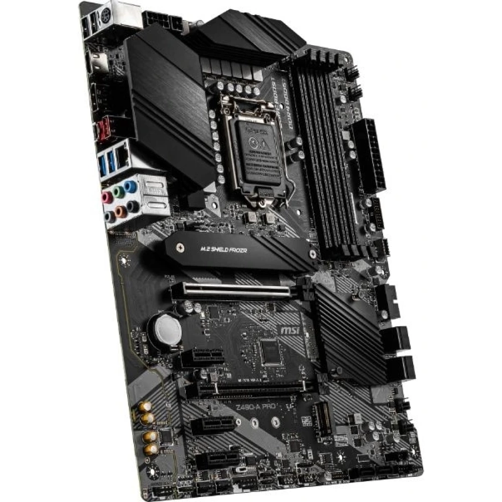 MSI Z490-A PRO SOKET 1200 DDR4 4800 (OC) PCI-E GEN 4 M.2 USB3.2 1X 2.5G LAN ATX