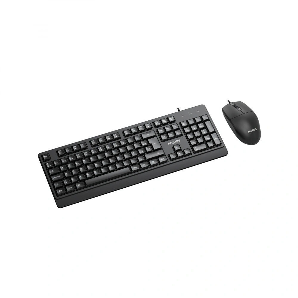 PHILIPS KABLOLU KLAVYE&MOUSE SET SPT6247B SİYAH