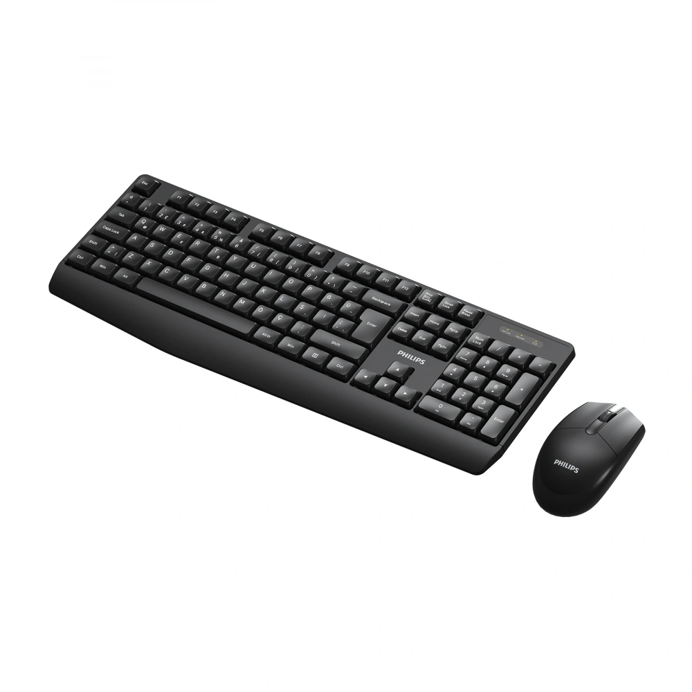 PHILIPS KABLOSUZ  KLAVYE&MOUSE SET SPT6337 SİYAH