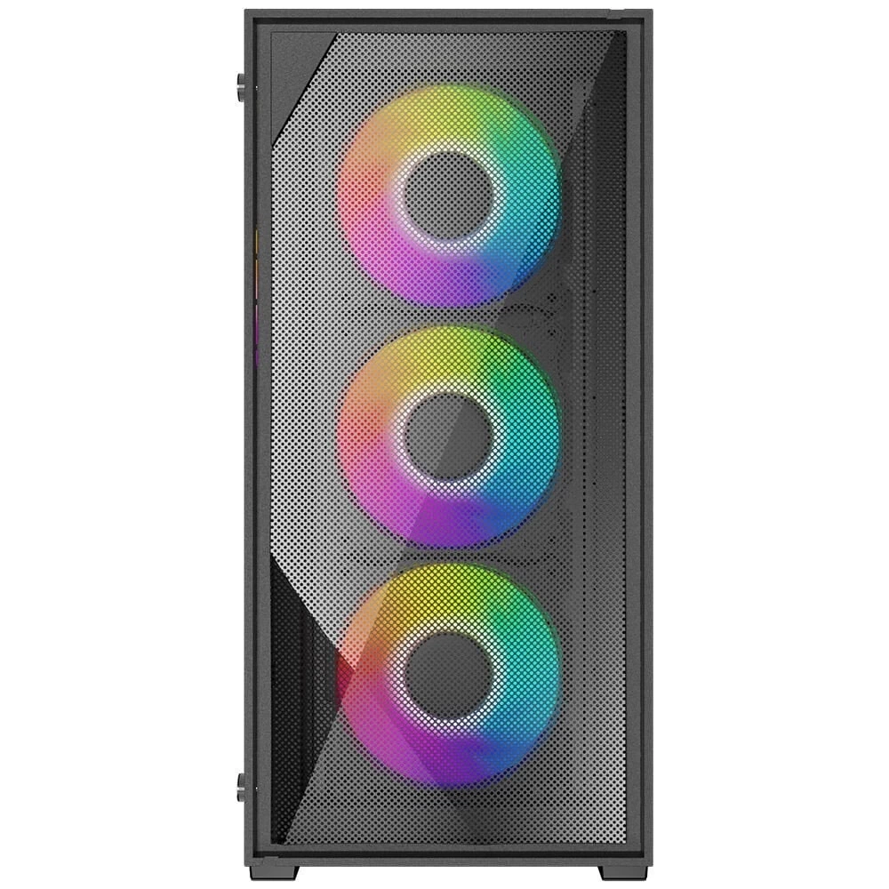 POWERBOOST PB-P711B USB 3.0 MESH ARGB FANLI GAMİNG KASA