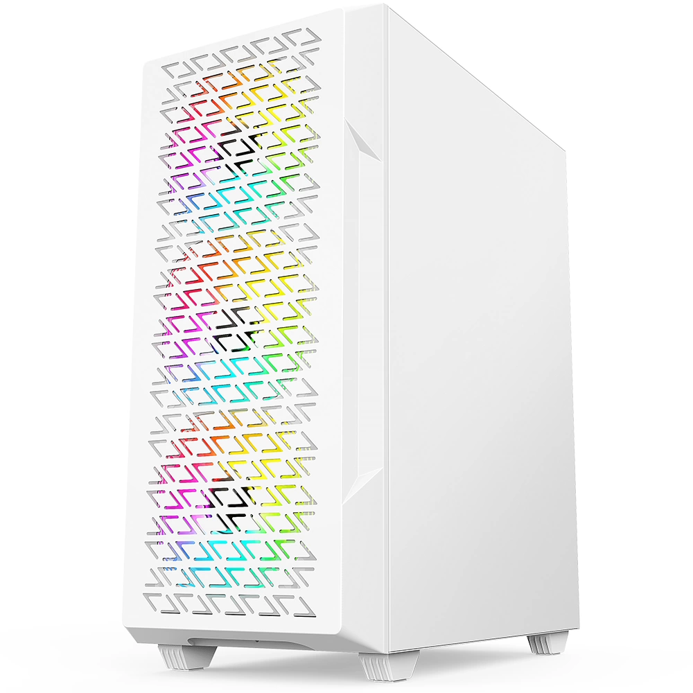 POWERBOOST PB-P801AW 650W 80+ BRONZE USB 3.0, ATX MESH RGB FANLI KASA