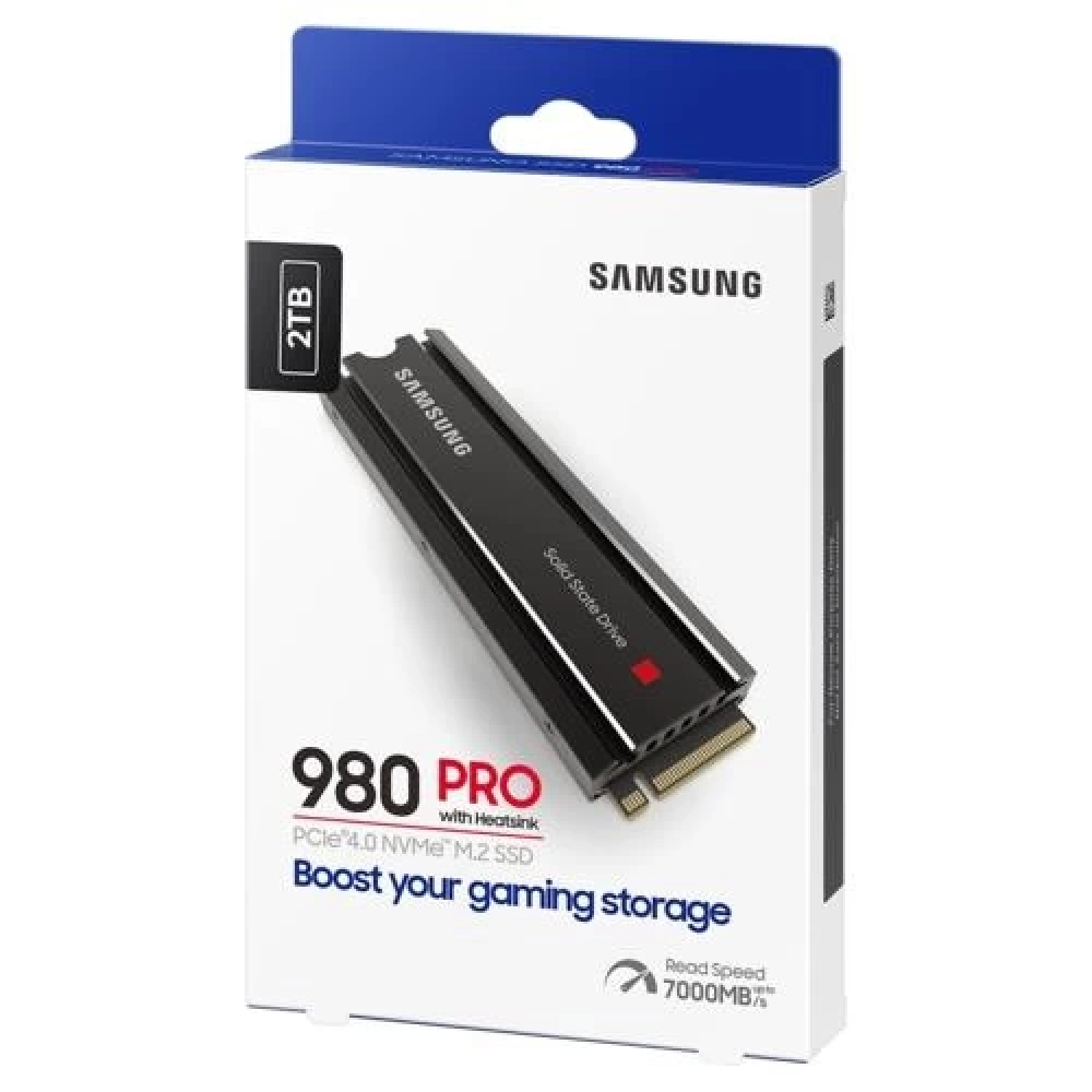 Samsung 980 PRO Soğutuculu 2TB SSD m.2 NVMe MZ-V8P2T0CW-HeatSink