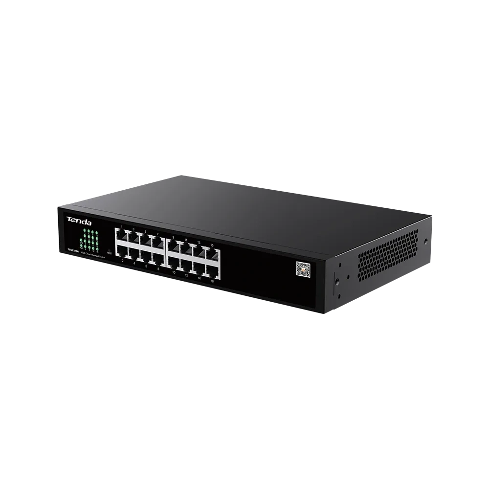 TENDA TEG2216D 16GE PORT CLOUD YÖNETİLEBİLİR SWİTCH