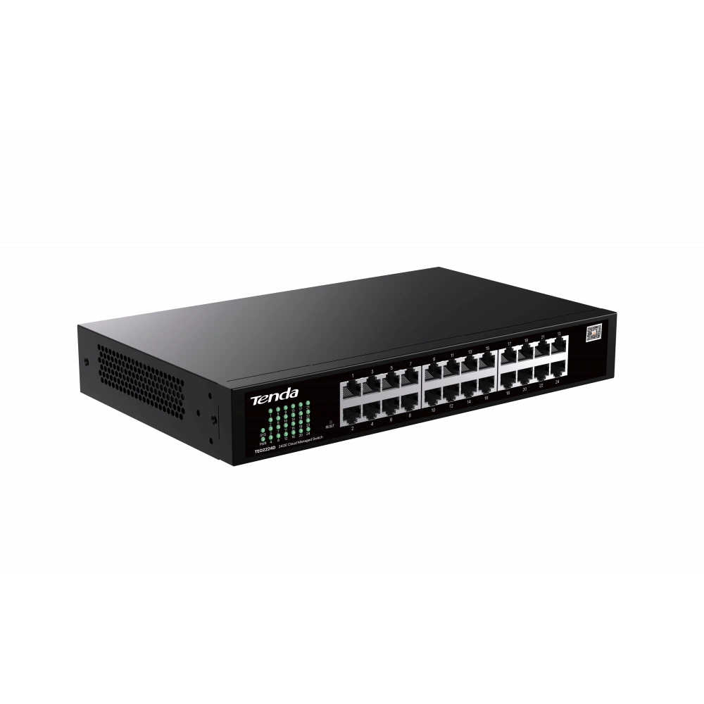 TENDA TEG2224D 24GE PORT BULUT YÖNETİLEBİLİR SWİTCH