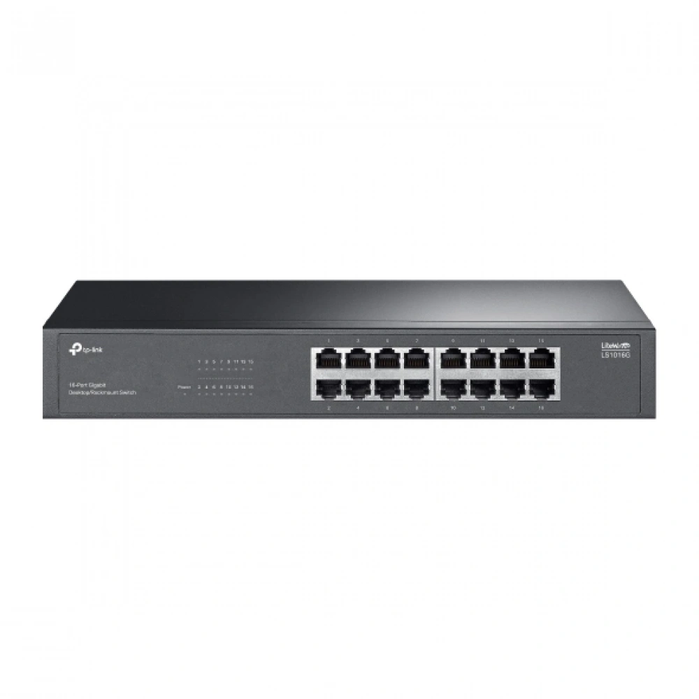 TP-LINK LS1016G 16PORT 10/100/1000 MBPS SWITCH